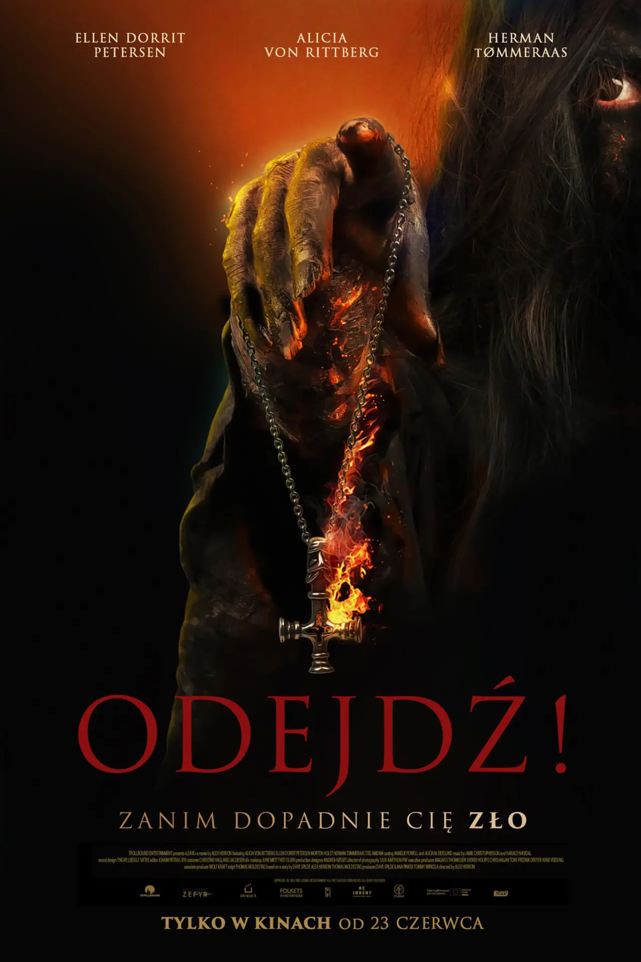 Plakat filmowy "Odejdź!"