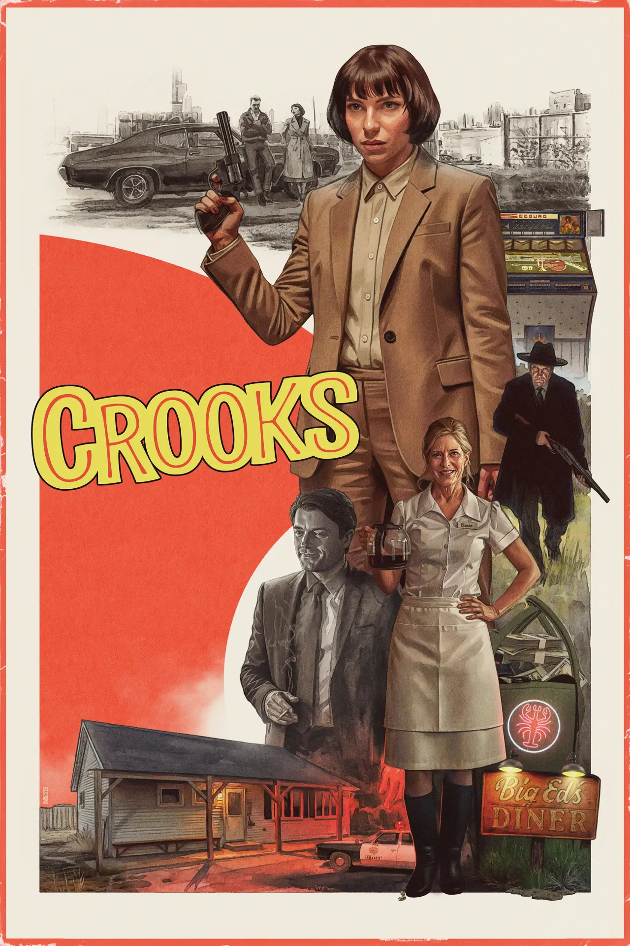Plakat filmowy "Crooks"