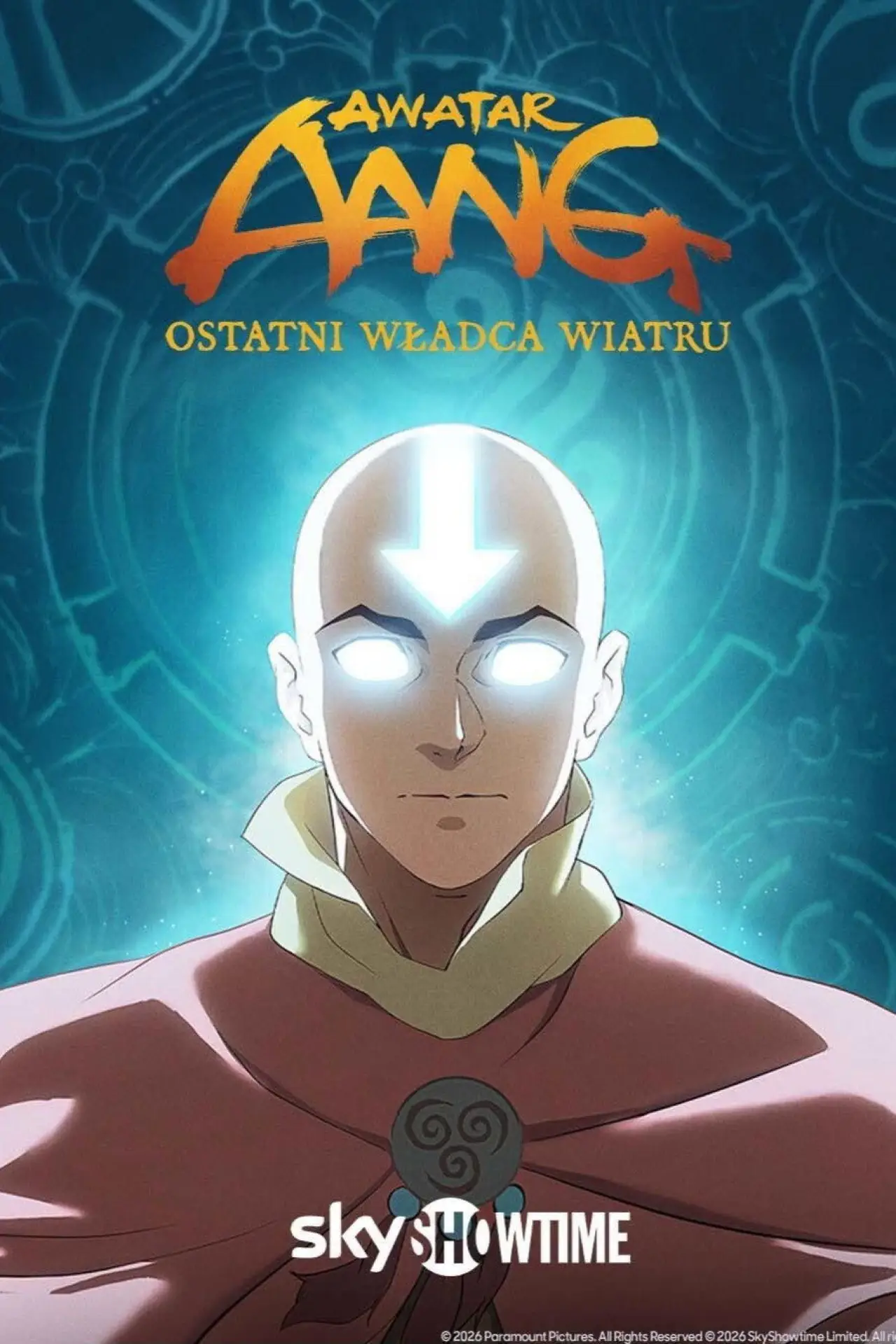 Plakat filmowy "Awatar Aang: Ostatni władca wiatru"