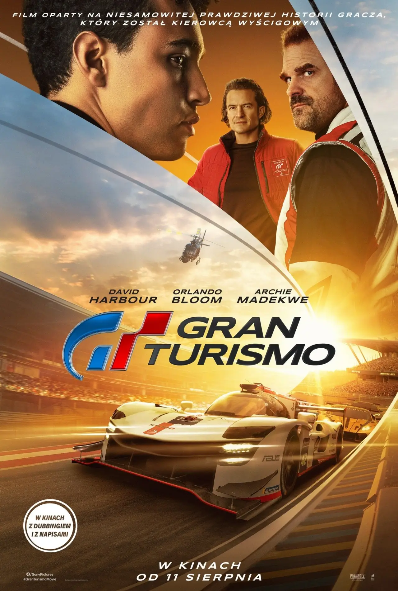 Plakat filmowy "Gran Turismo"