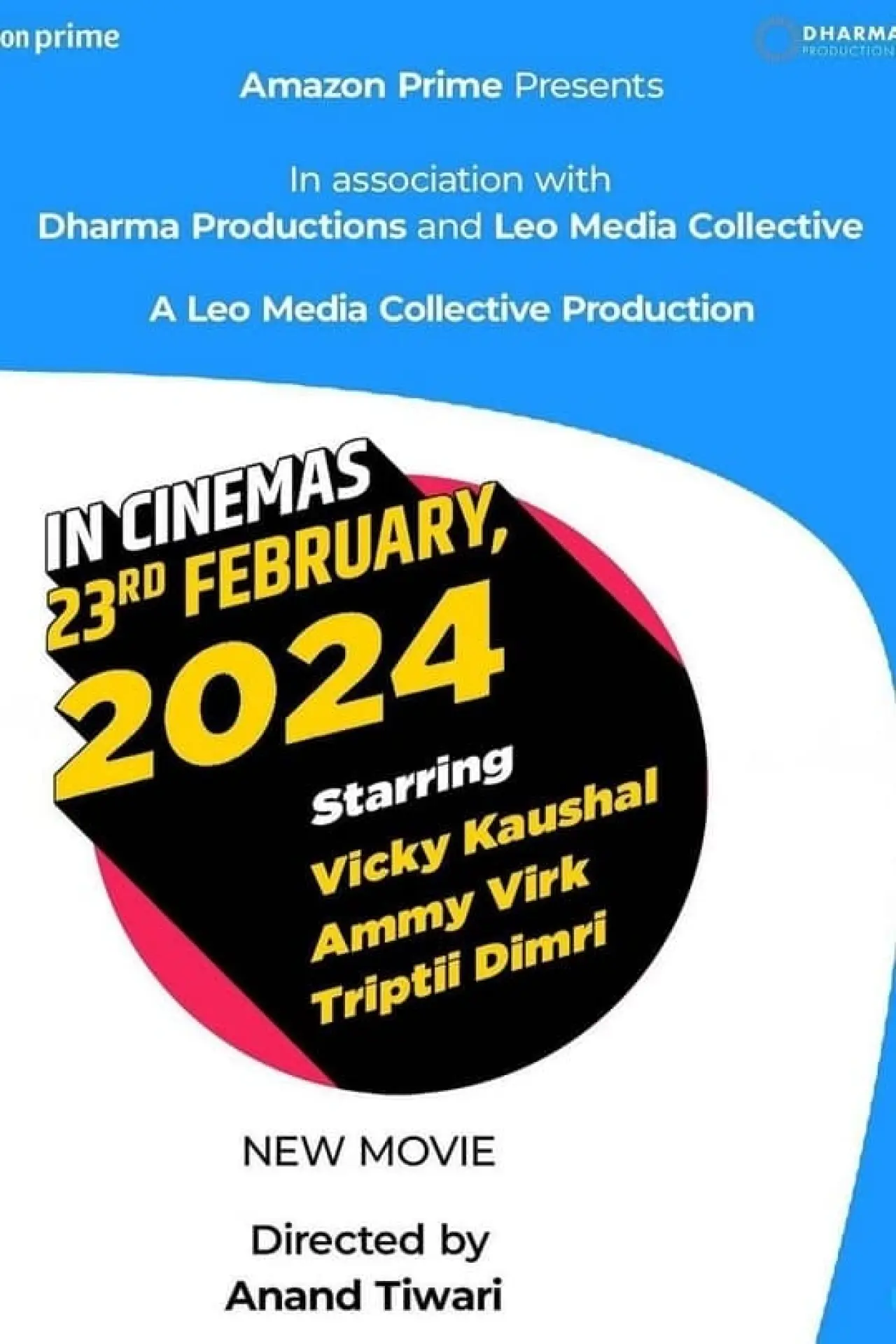 Plakat filmowy "बैड न्यूज़"
