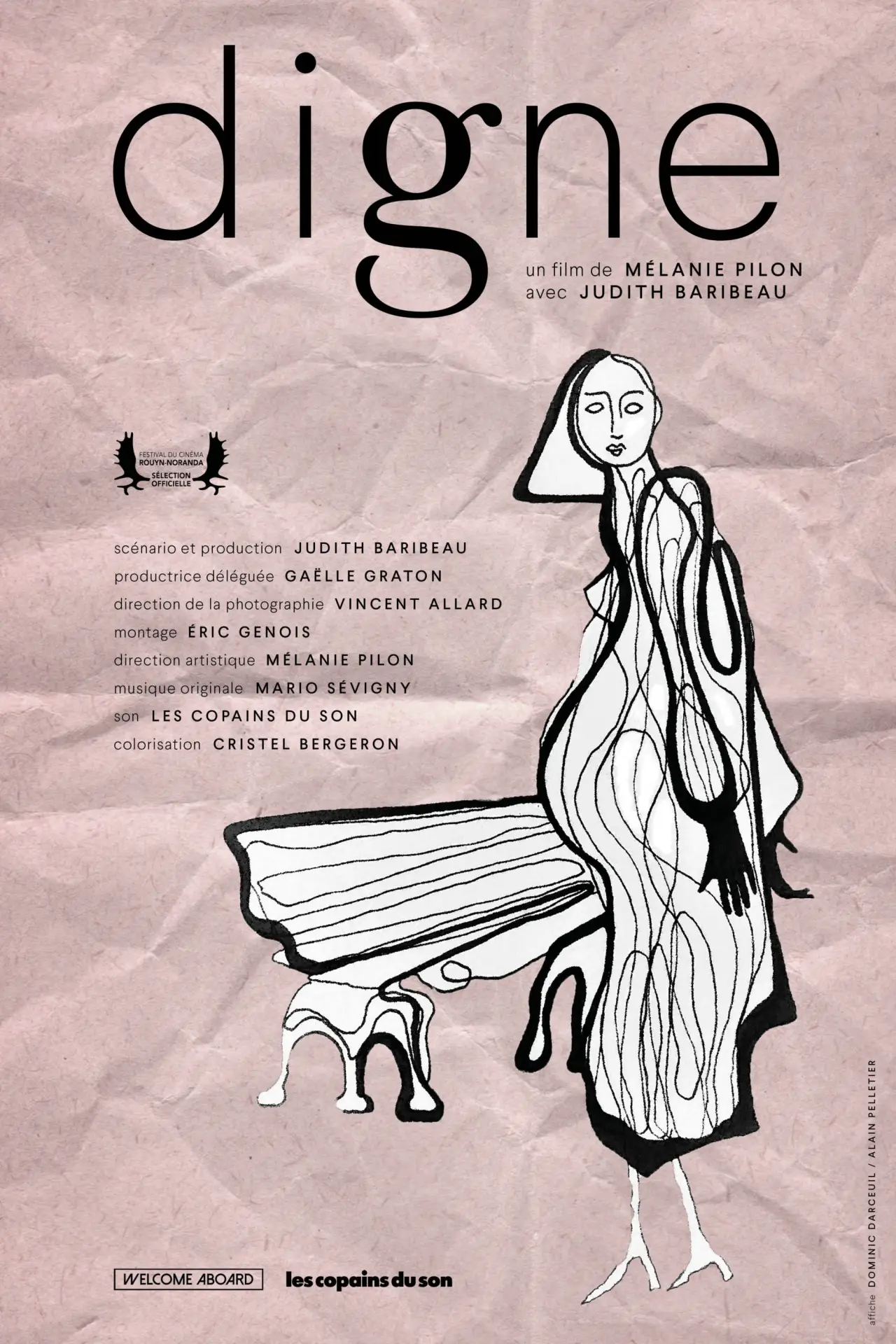 Plakat filmowy "Digne"