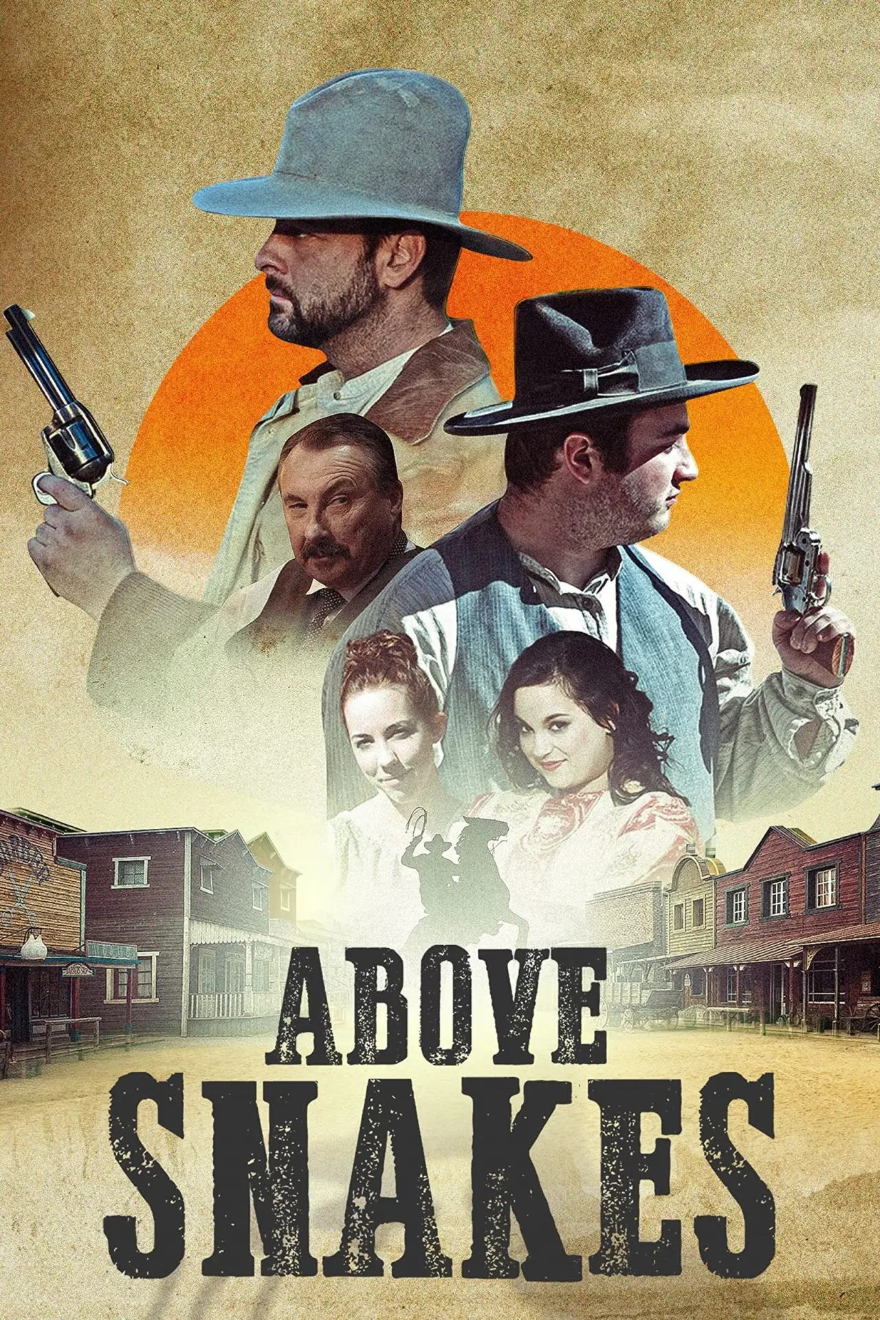 Plakat filmowy "Above Snakes"