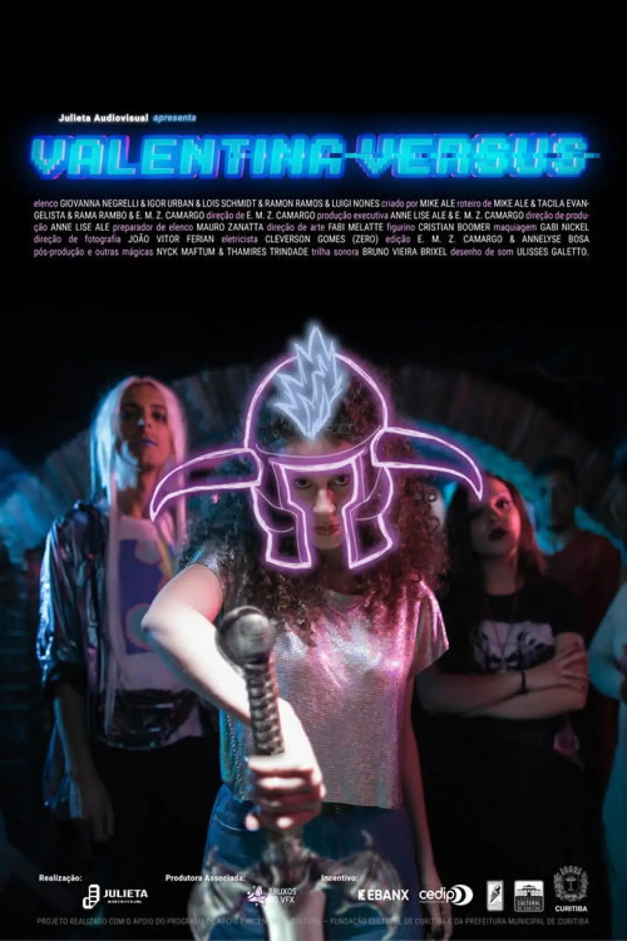 Plakat filmowy "Valentina Versus"