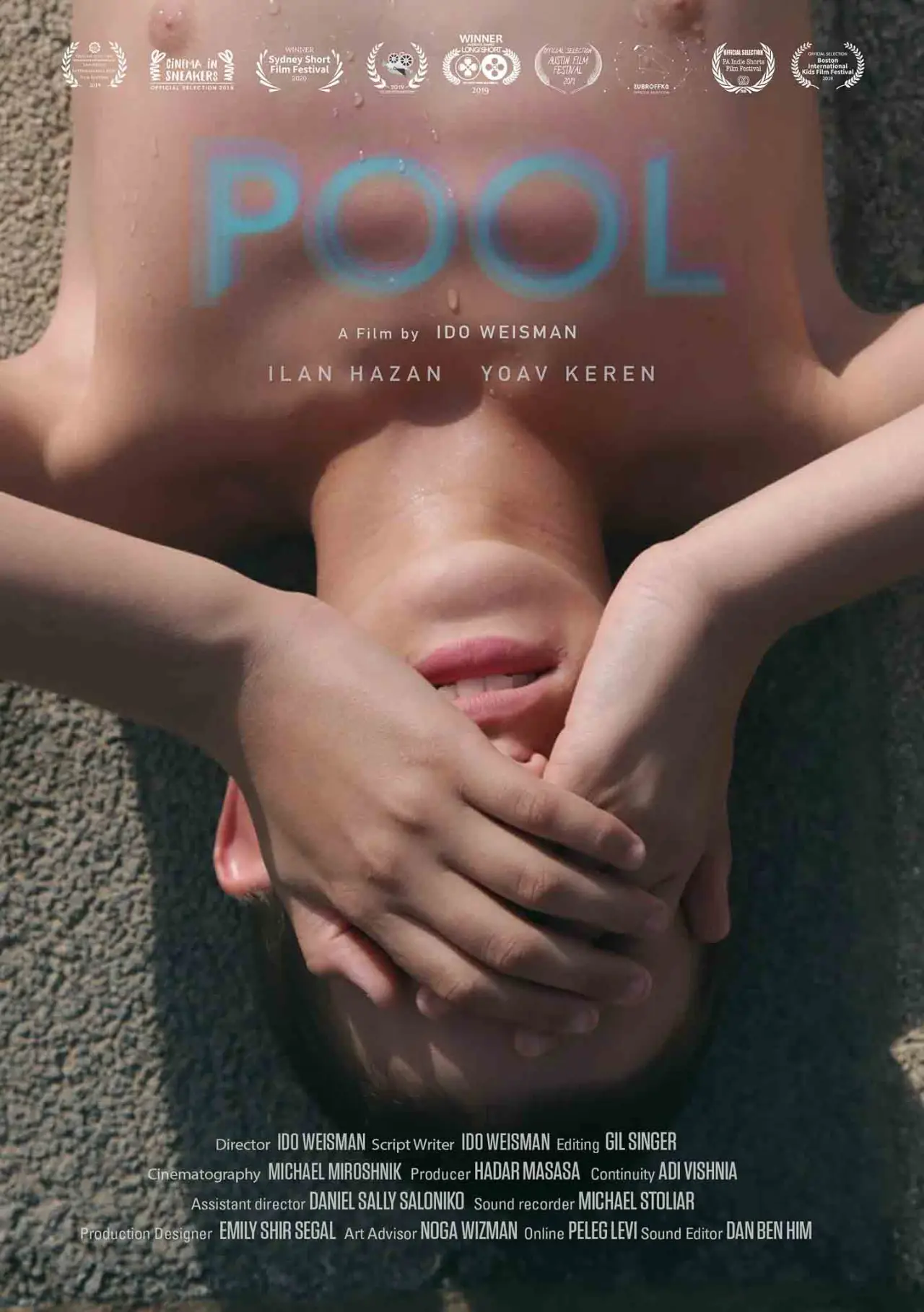 Plakat filmowy "בריכה"
