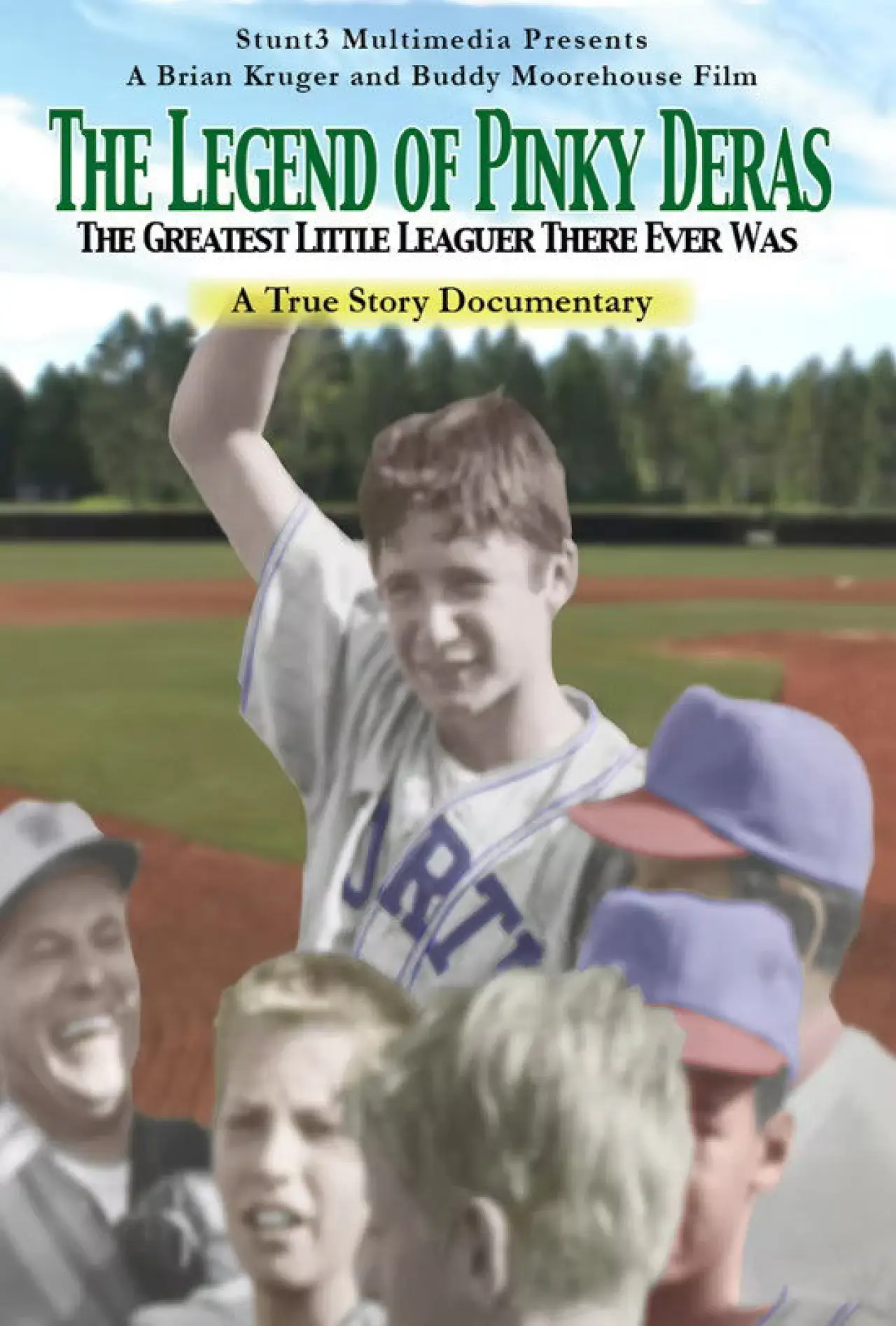 Plakat filmowy "The Legend of Pinky Deras: The Greatest Little-Leaguer There Ever Was"