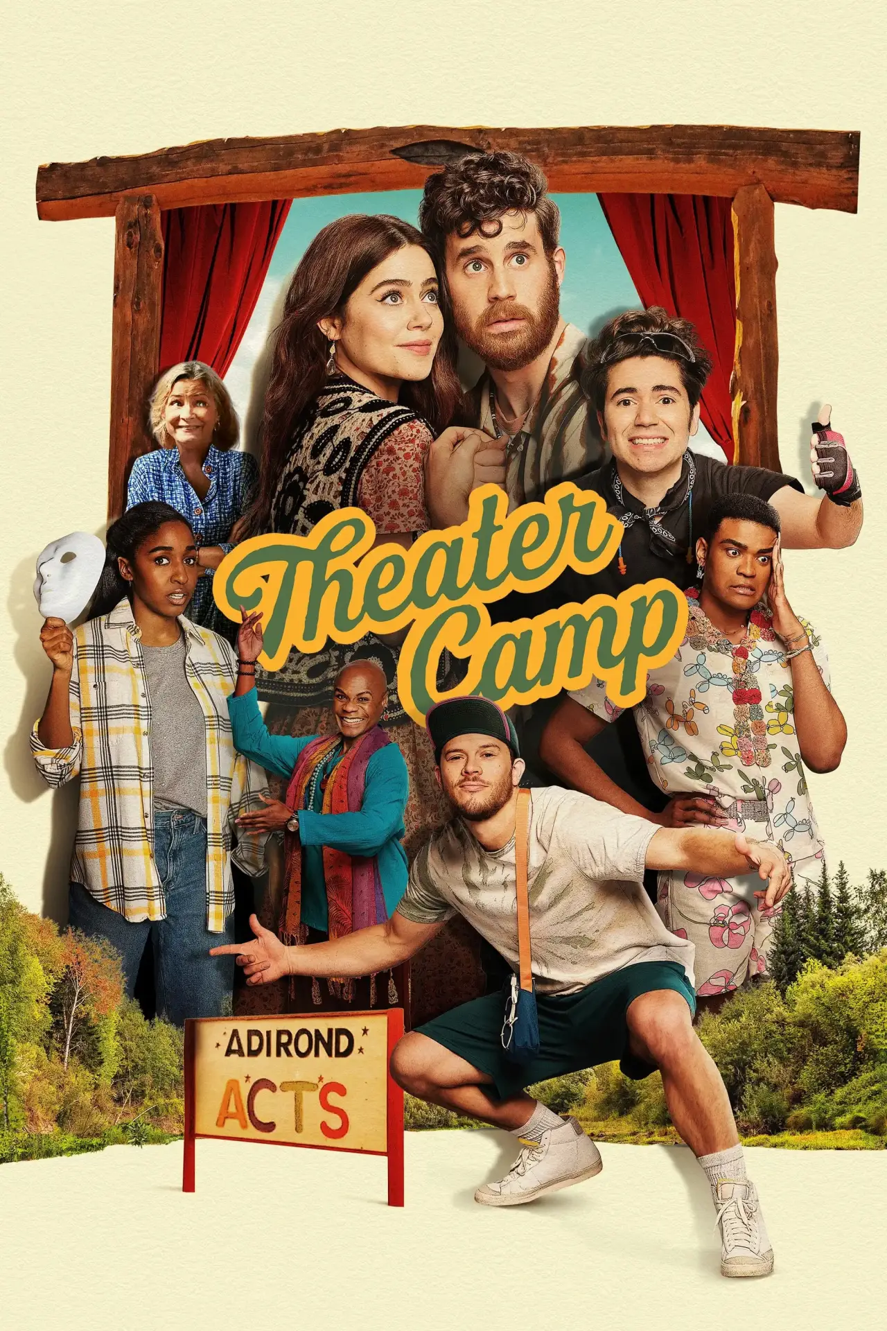 Plakat filmowy "Obóz teatralny"