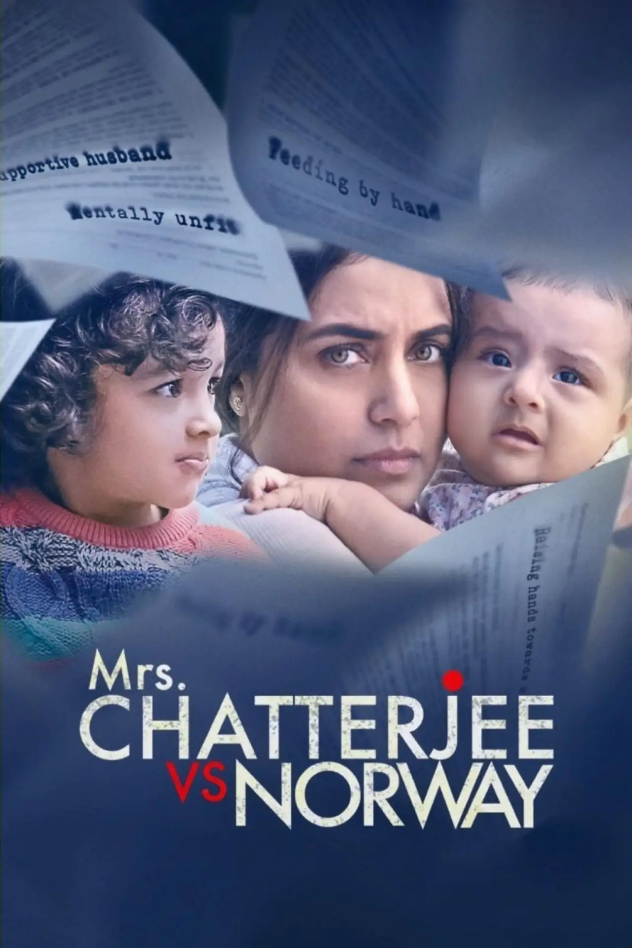 Plakat filmowy "मिसिज़ चैटर्जी वर्सेज़ नॉर्वे"