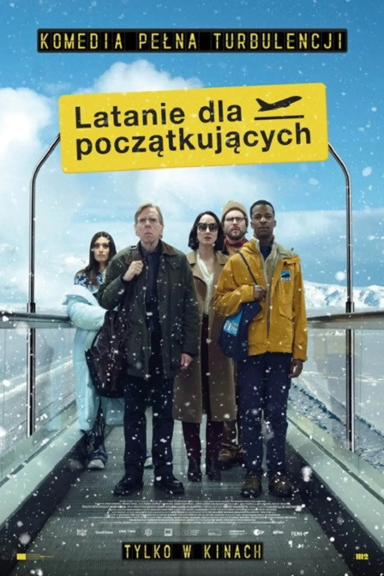 Plakat filmowy "Latanie dla początkujących"