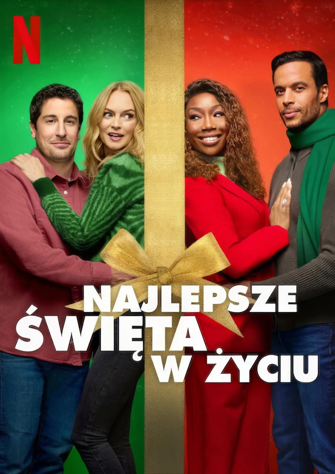 Plakat filmowy "Najlepsze święta w życiu"