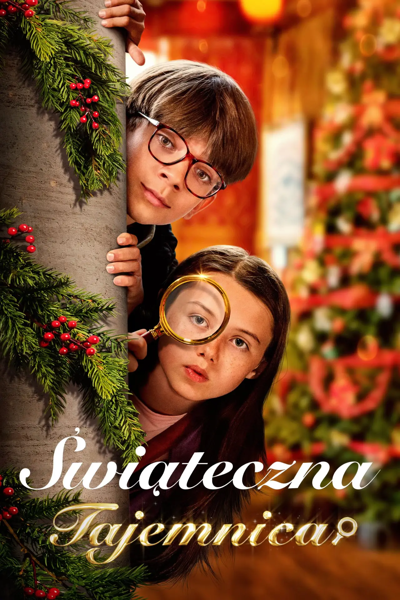 Plakat filmowy "Świąteczna tajemnica"