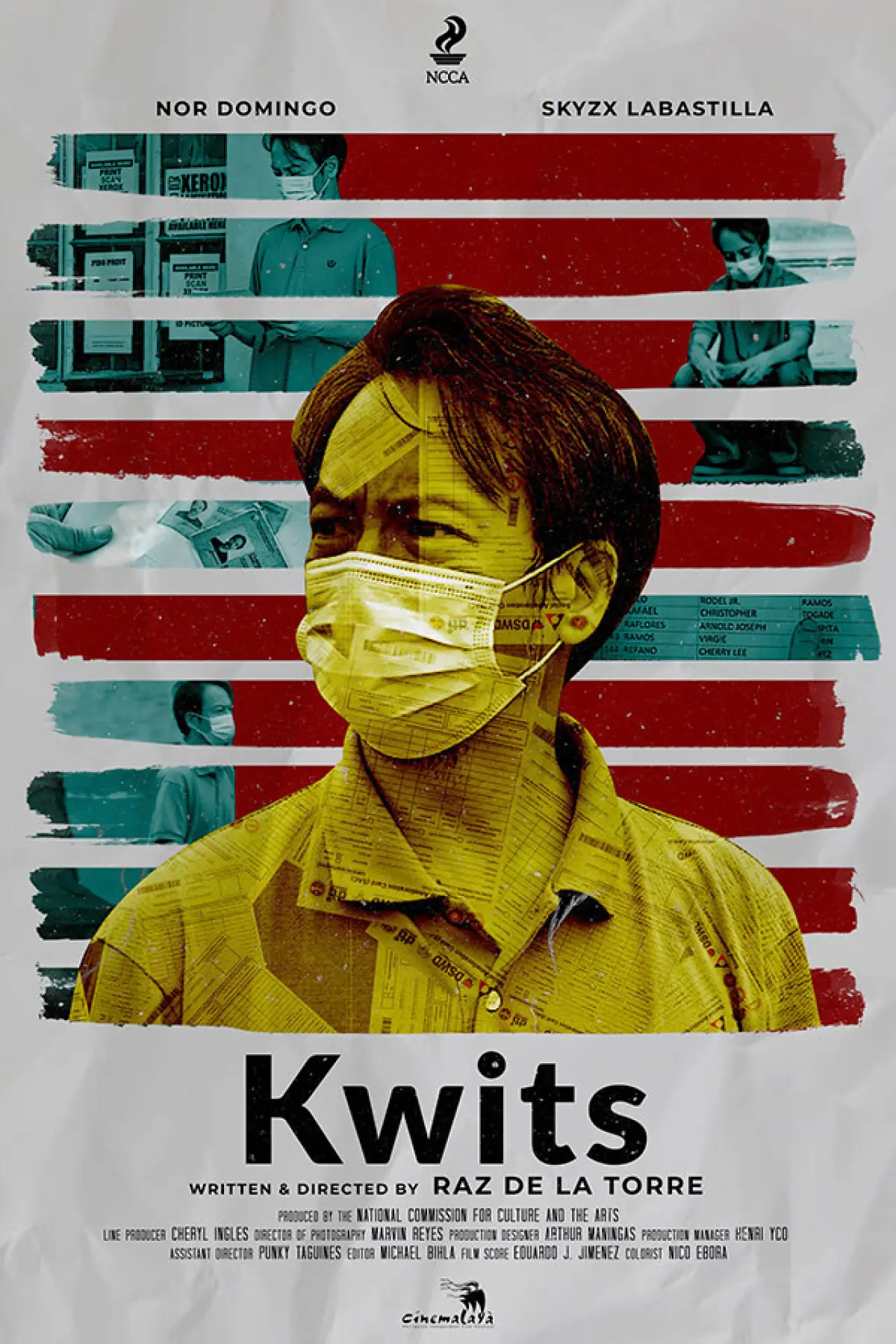 Plakat filmowy "Kwits"