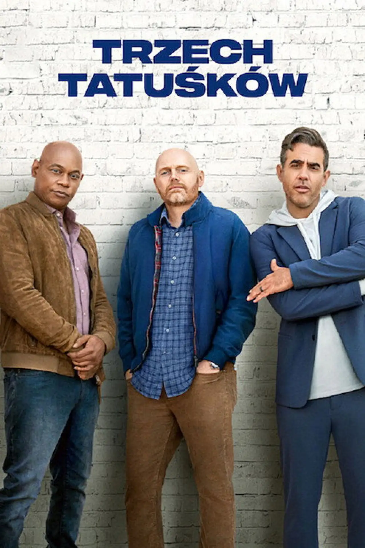 Plakat filmowy "Trzech tatuśków"