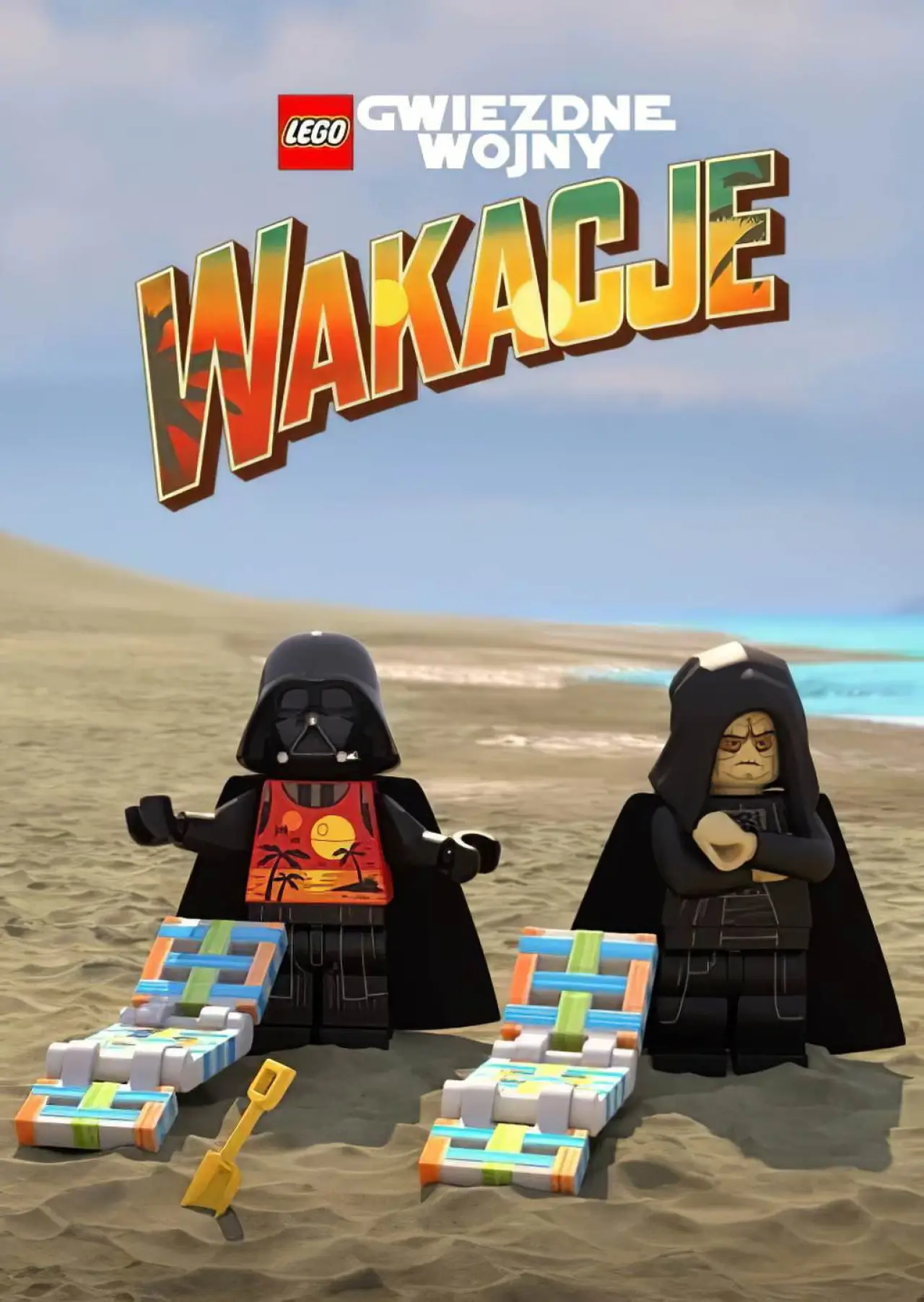 Plakat filmowy "LEGO Gwiezdne wojny: Wakacje"