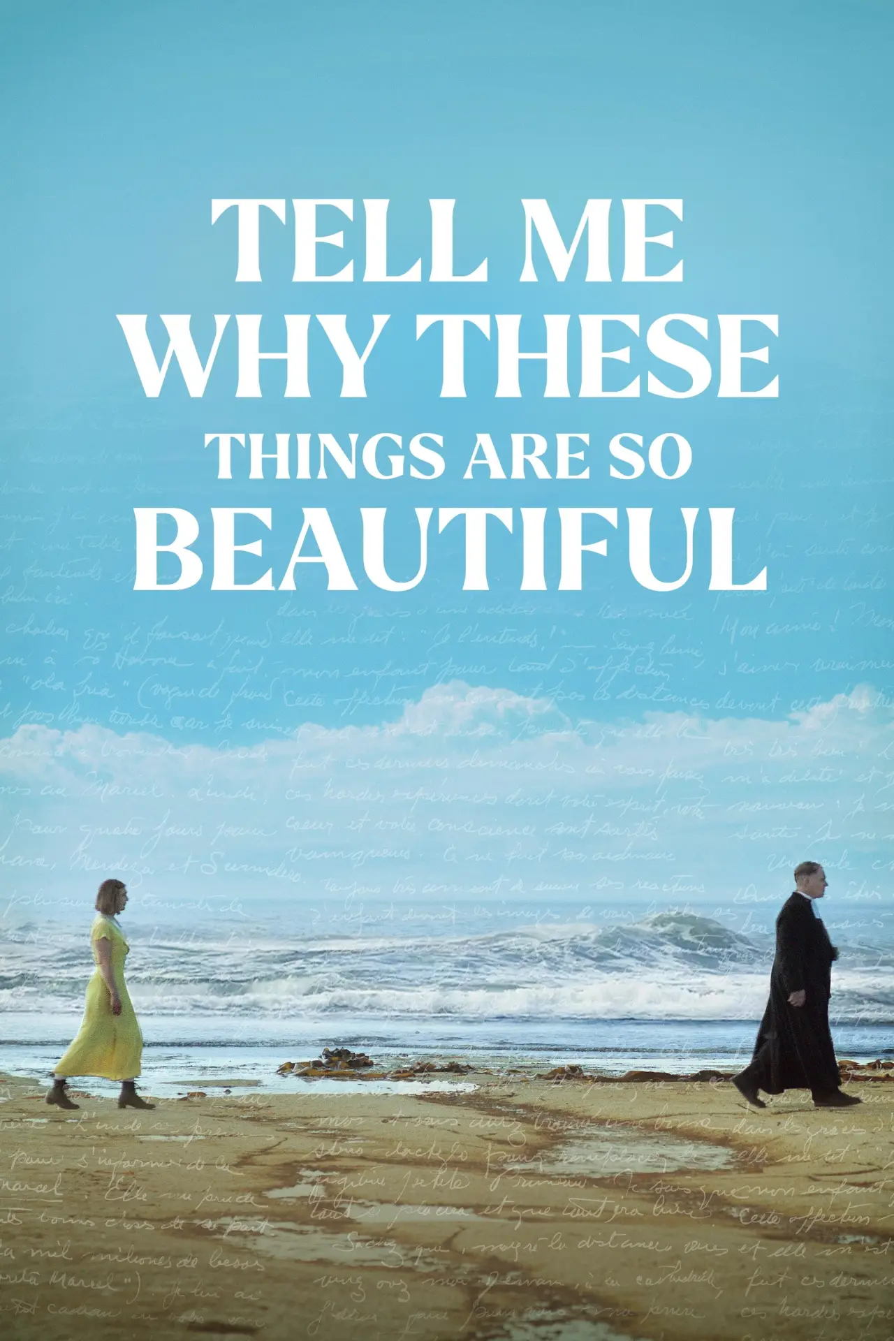 Plakat filmowy "Dis-moi pourquoi ces choses sont si belles"