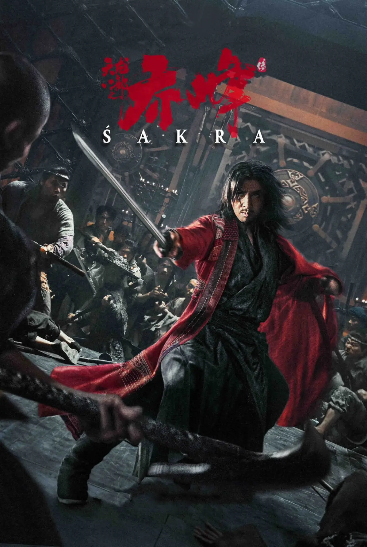 Plakat filmowy "Sakra. Legenda wojownika"