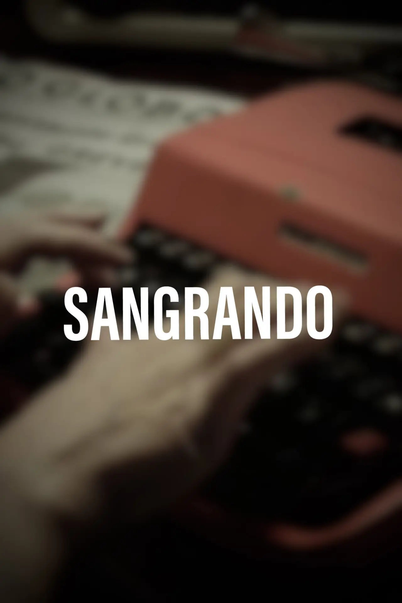 Plakat filmowy "Sangrando"