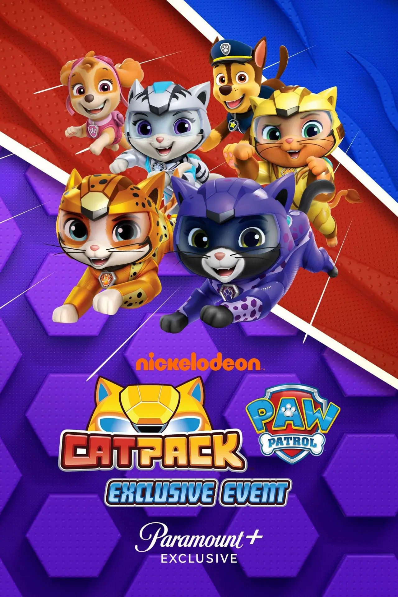 Plakat filmowy "Cat Pack: A PAW Patrol Exclusive Event"