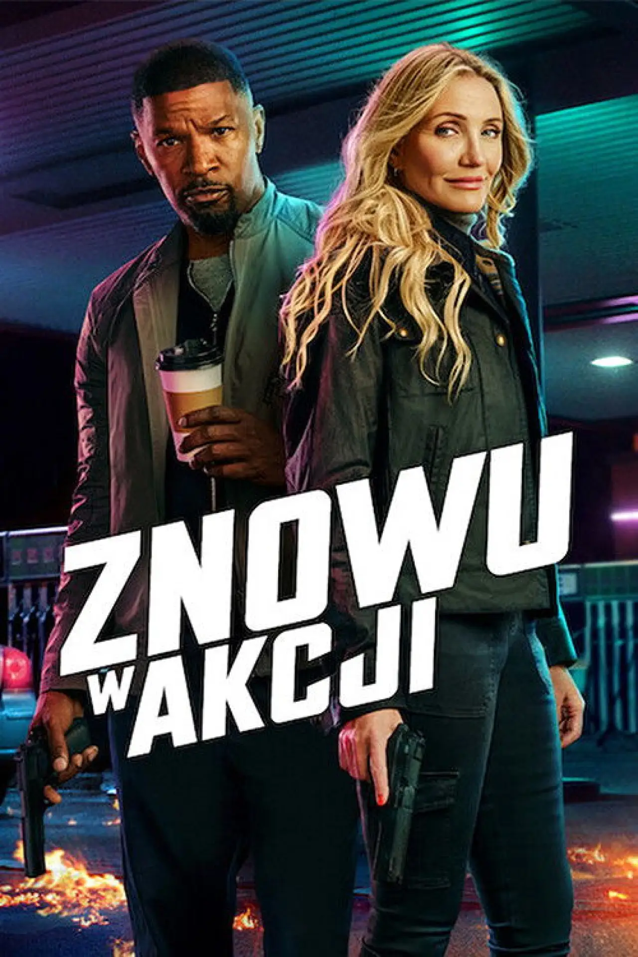 Plakat filmowy "Znowu w akcji"