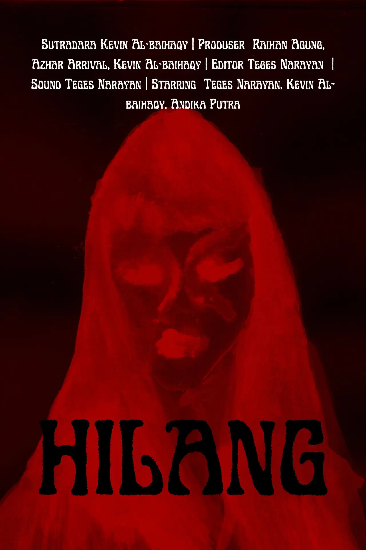 Plakat filmowy "Hilang"