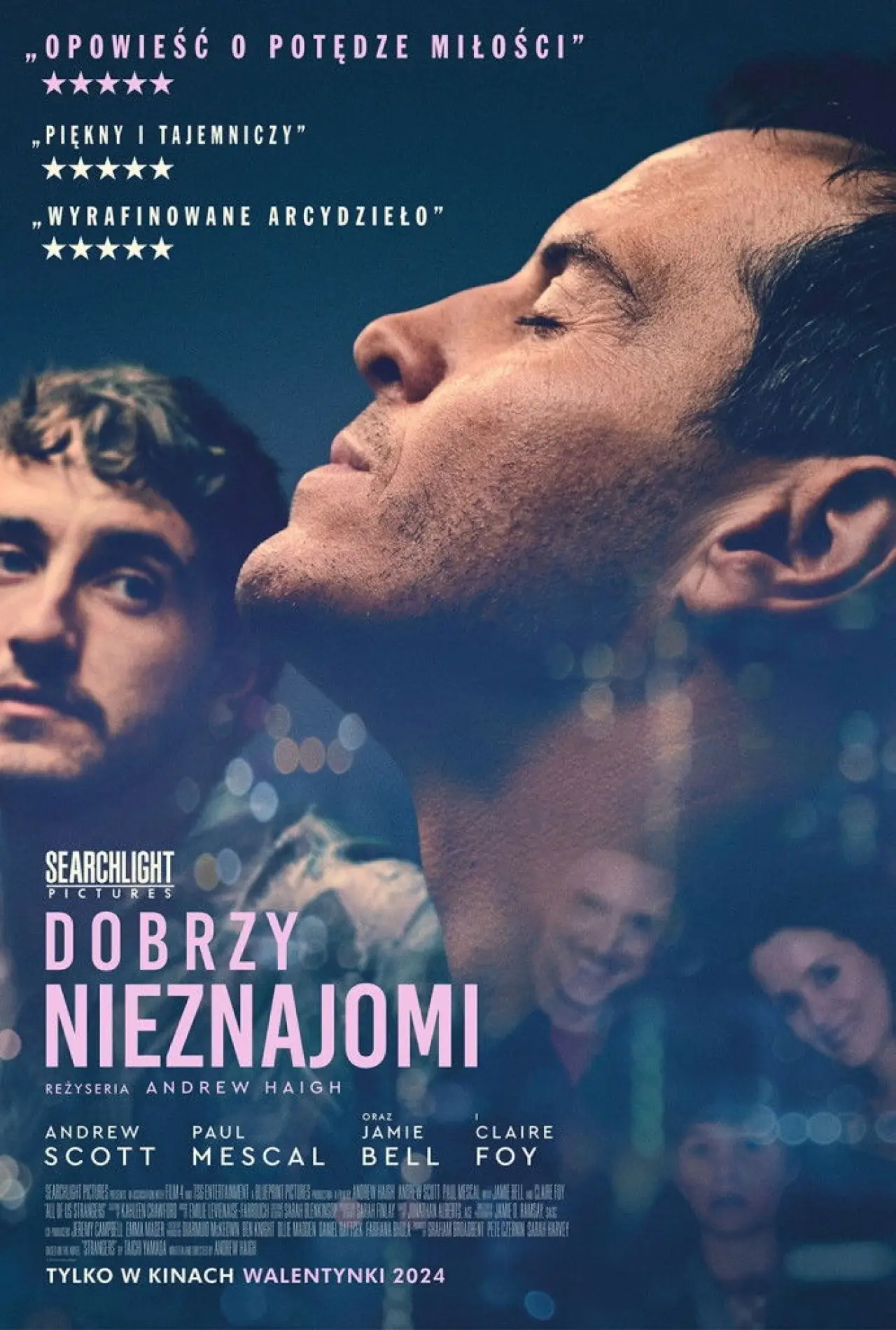 Plakat filmowy "Dobrzy nieznajomi"