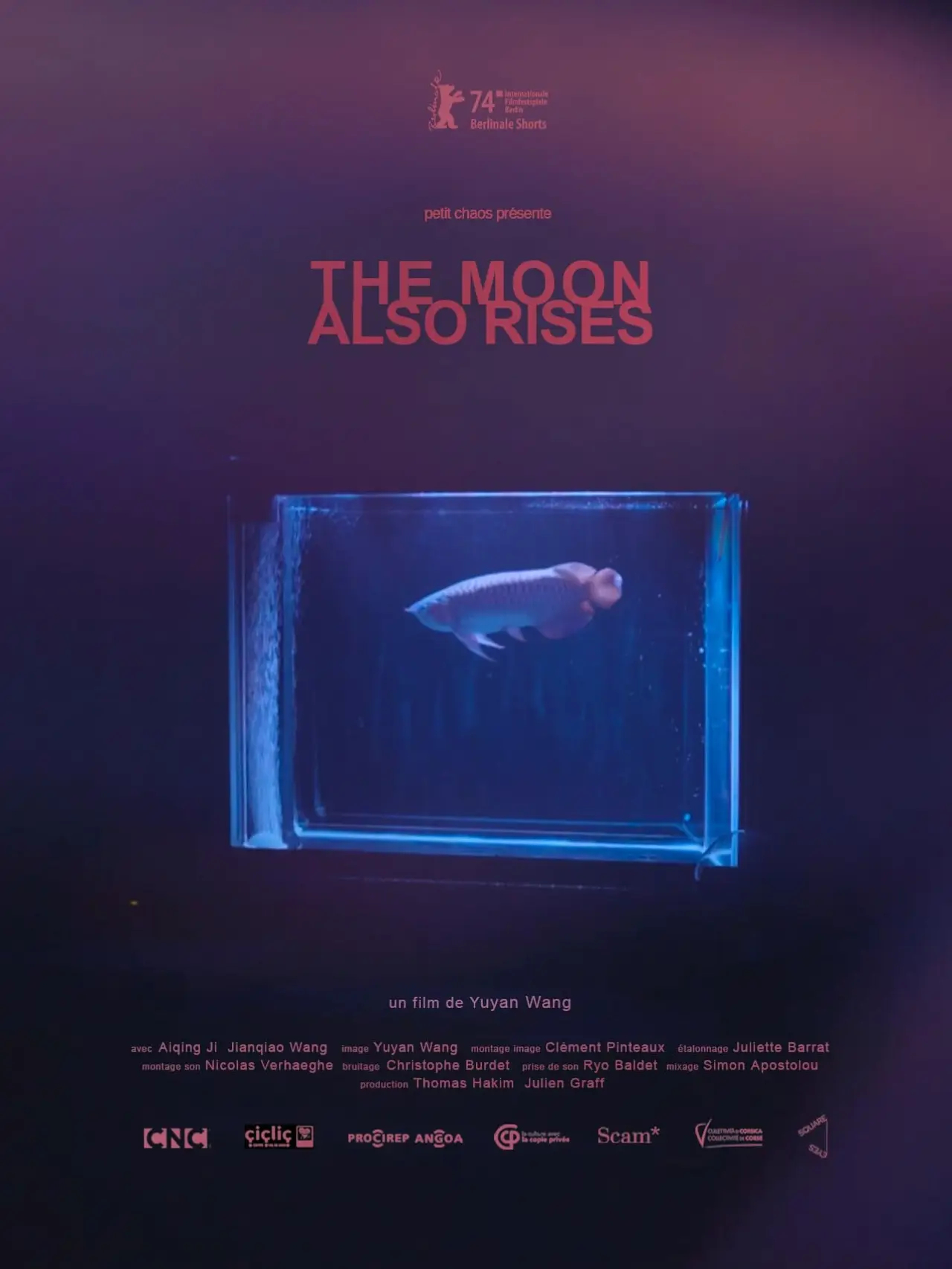 Plakat filmowy "The Moon Also Rises"