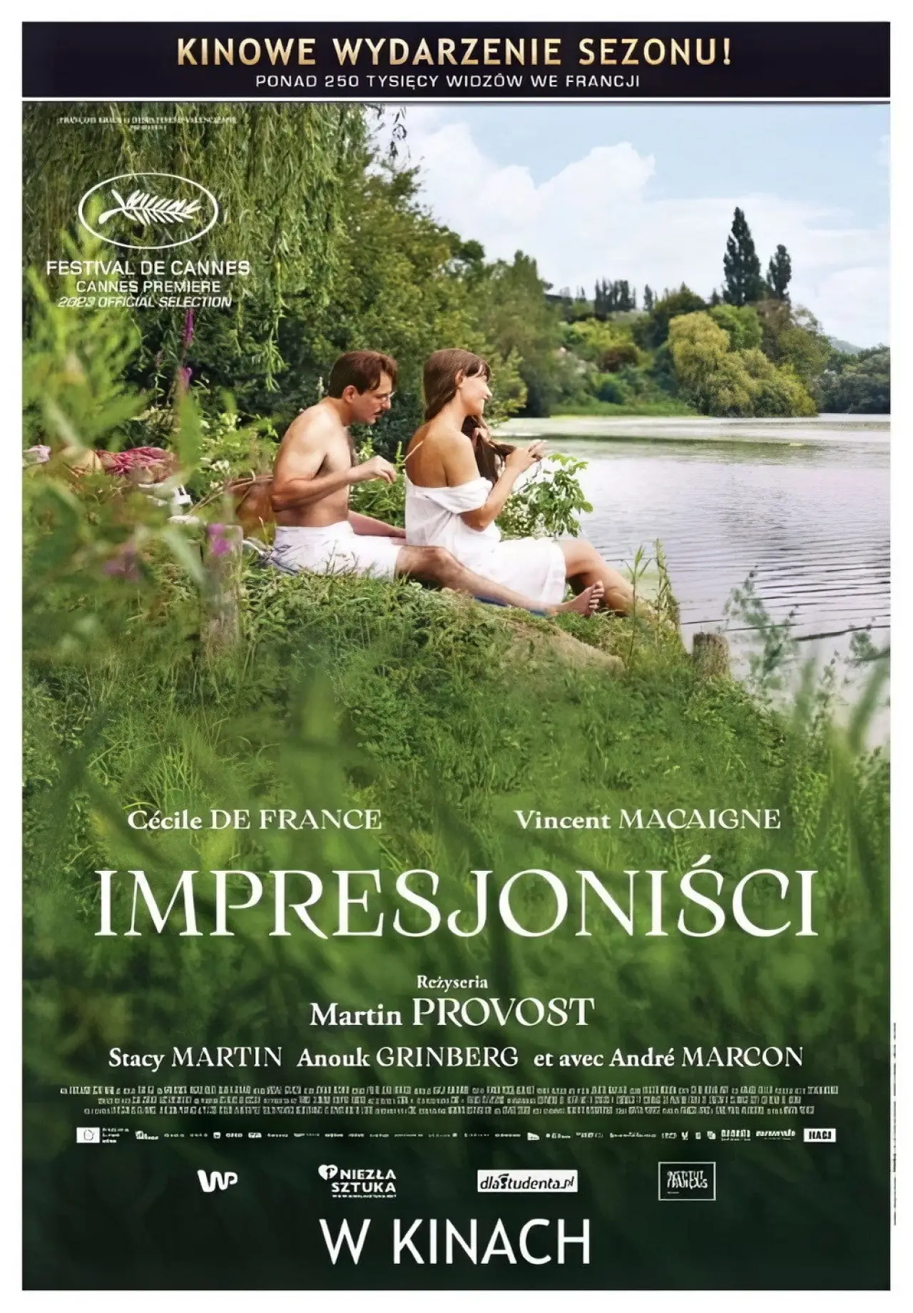 Plakat filmowy "Impresjoniści"