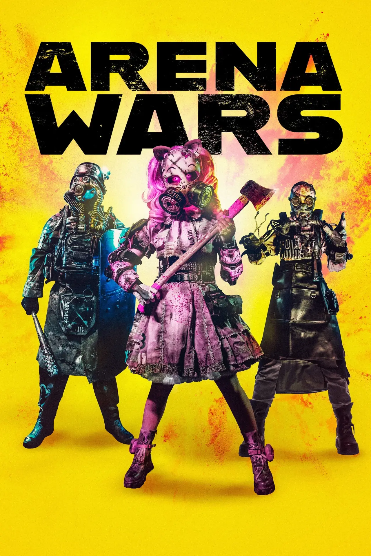 Plakat filmowy "Arena Wars"