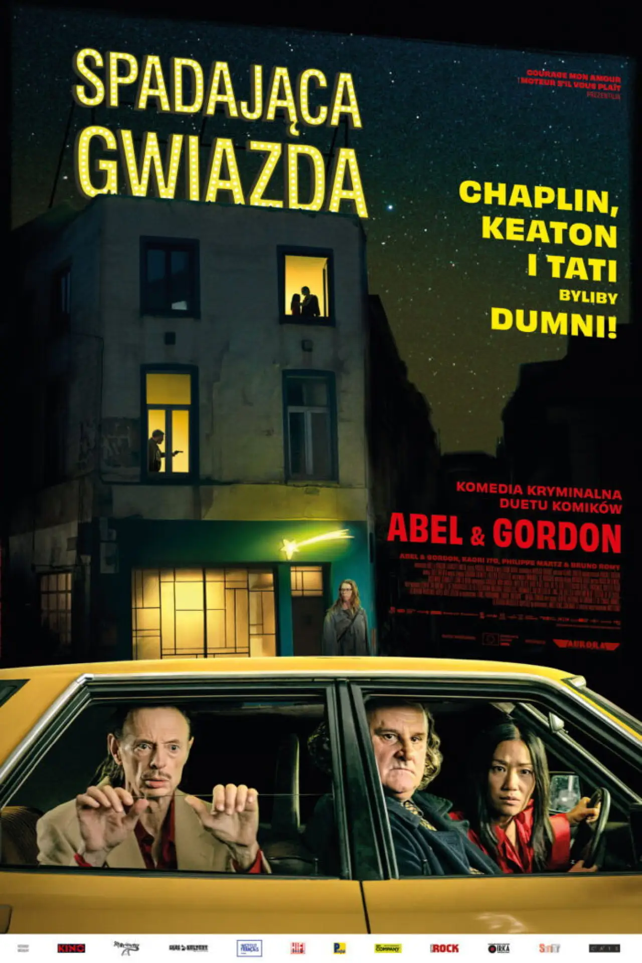 Plakat filmowy "Spadająca gwiazda"