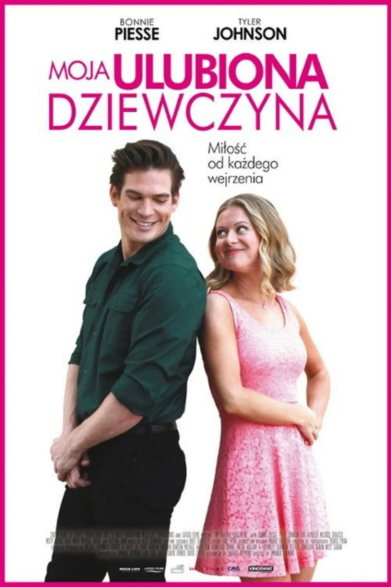 Plakat filmowy "Moja ulubiona dziewczyna"