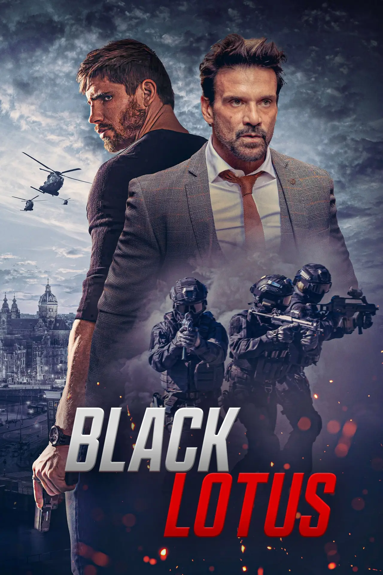 Plakat filmowy "Black Lotus"
