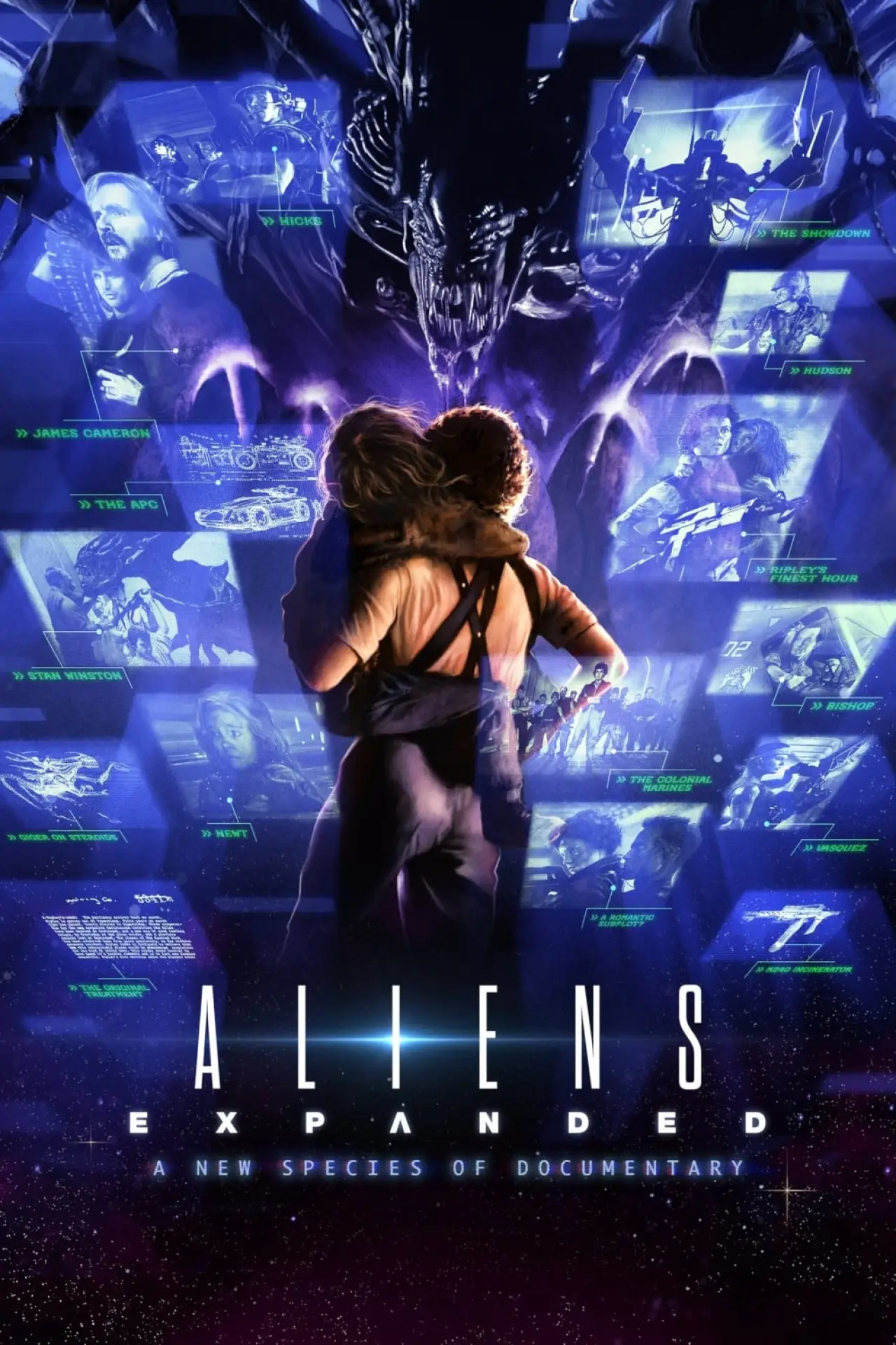 Plakat filmowy "Aliens Expanded"