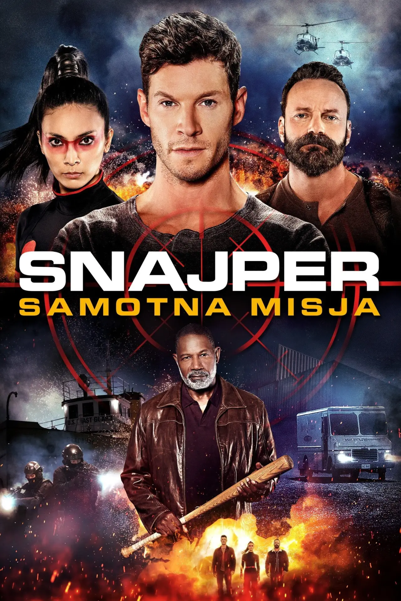 Plakat filmowy "Snajper: Samotna misja"