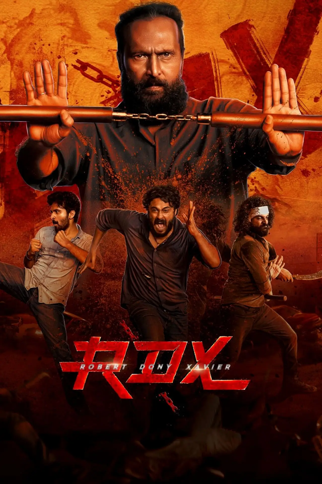 Plakat filmowy "ആര്‍ഡിഎക്സ്: റോബര്‍ട്ട് ഡോണി സേവ്യര്‍"