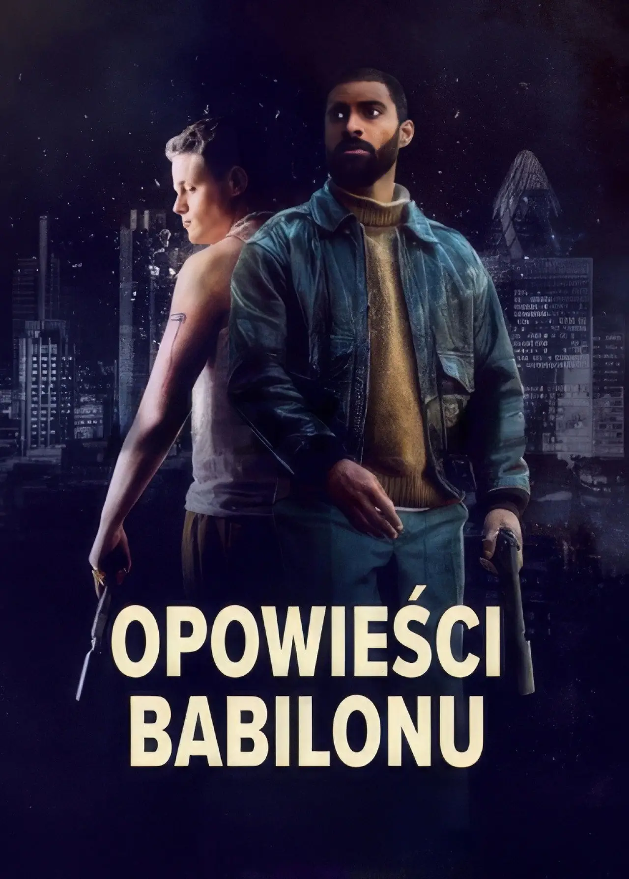 Plakat filmowy "Opowieści Babilonu"