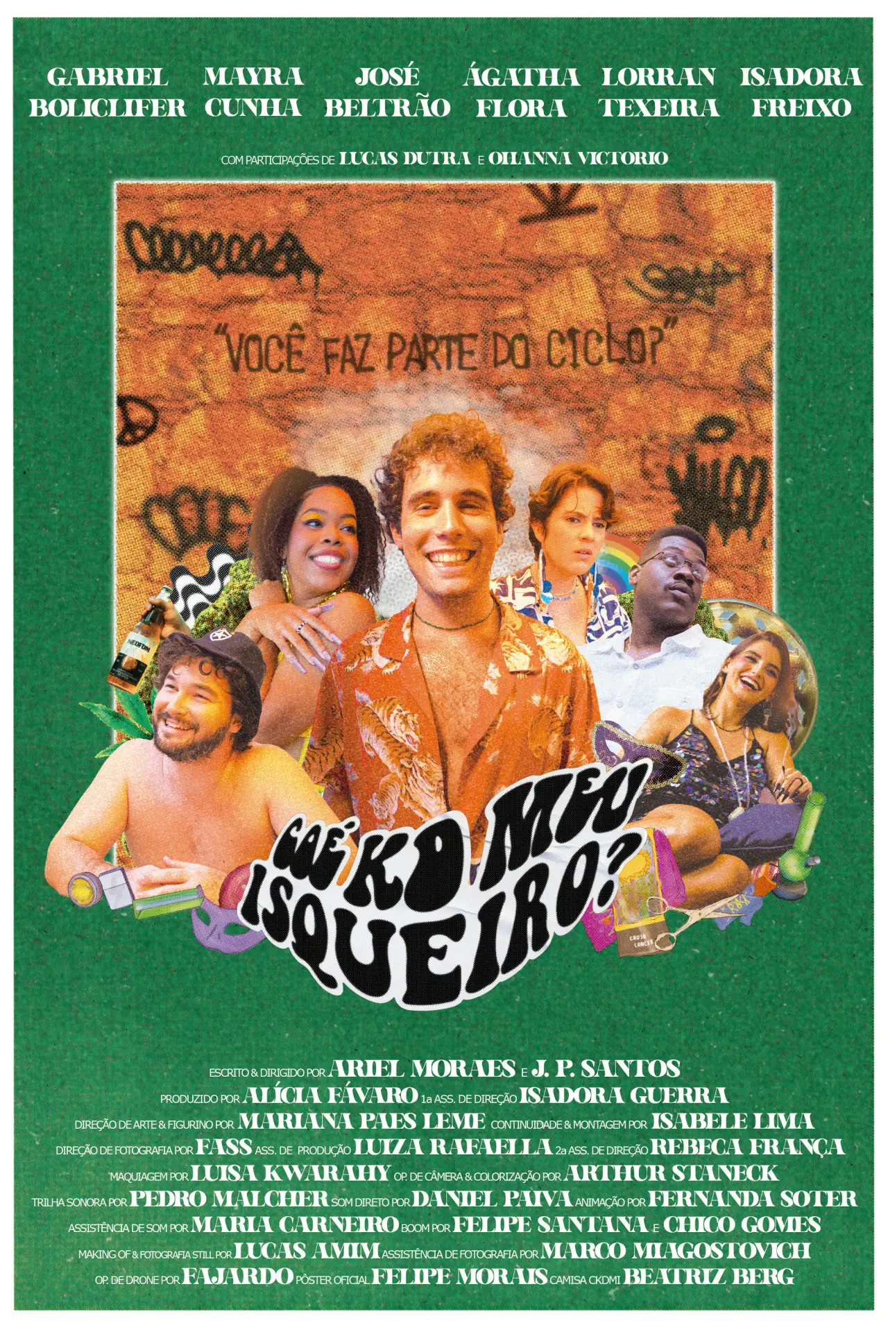Plakat filmowy "Coé, Cadê Meu Isqueiro?"