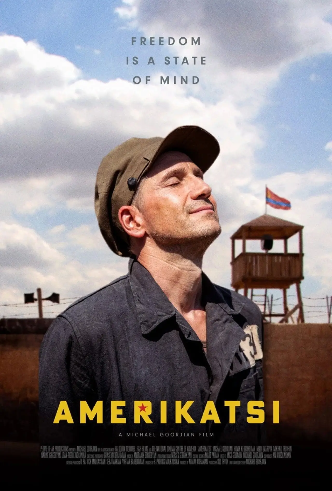 Plakat filmowy "Amerykanin"