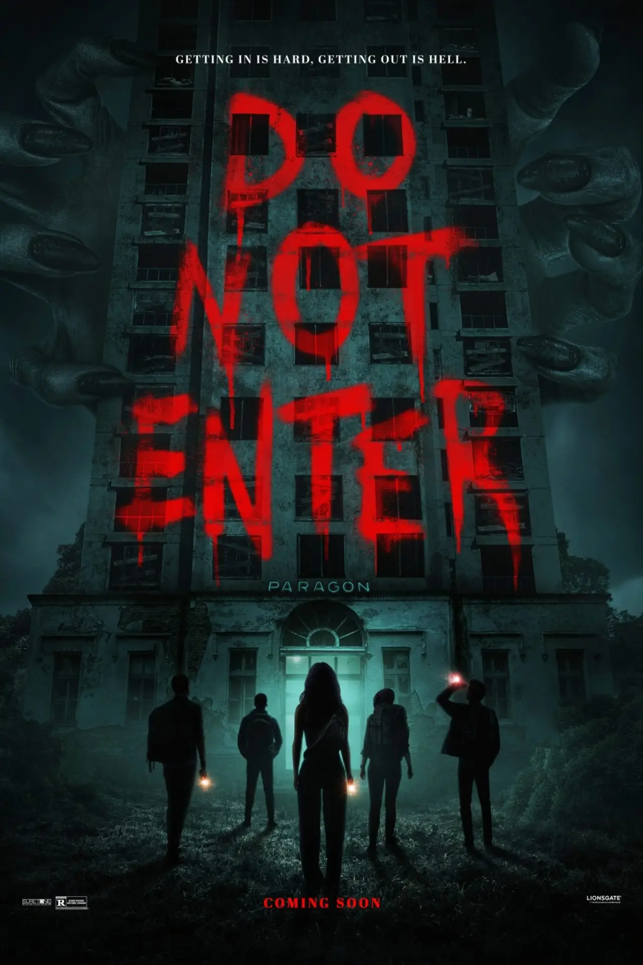 Plakat filmowy "Do Not Enter"