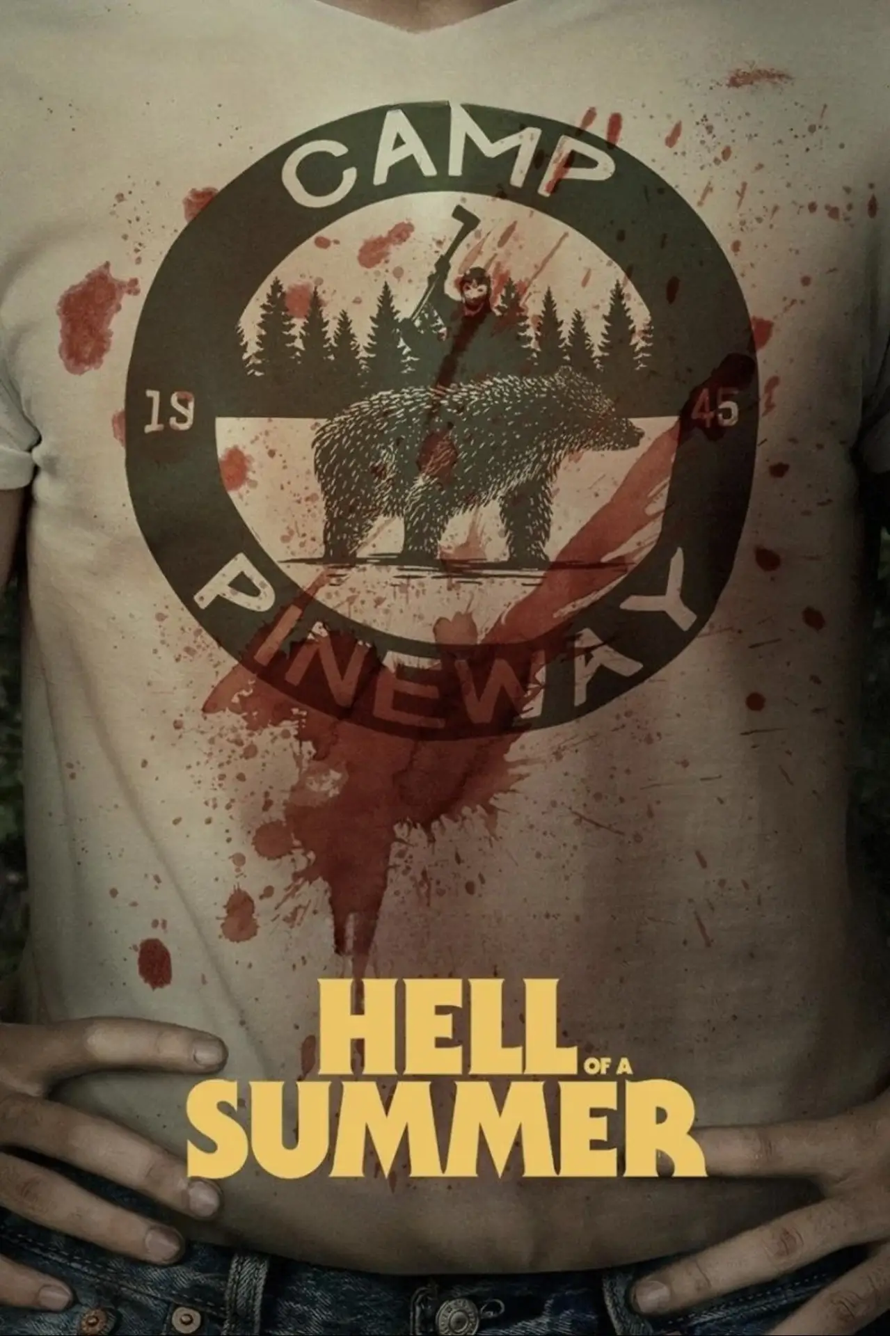 Plakat filmowy "Piekielne Wakacje"