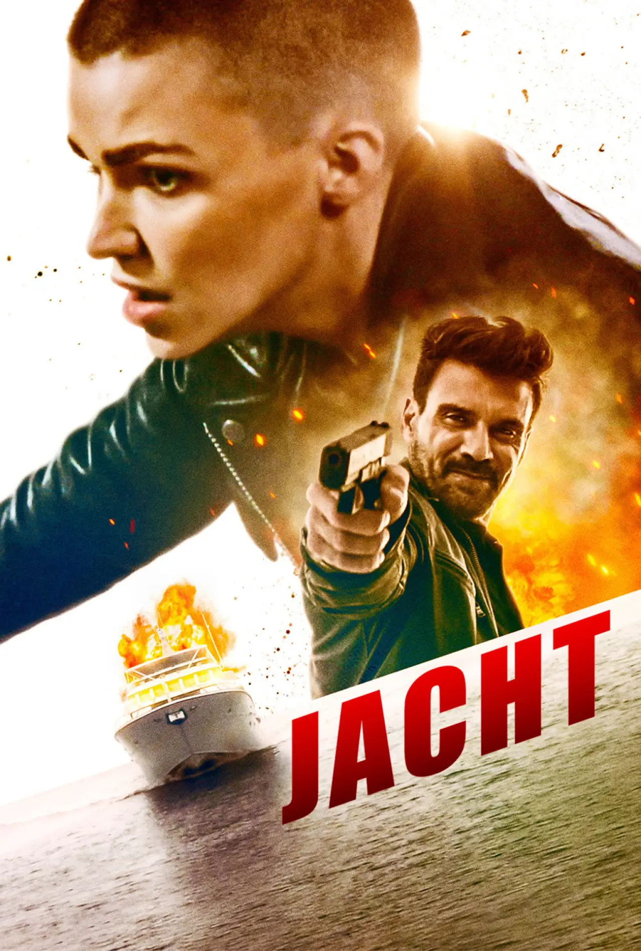 Plakat filmowy "Jacht"
