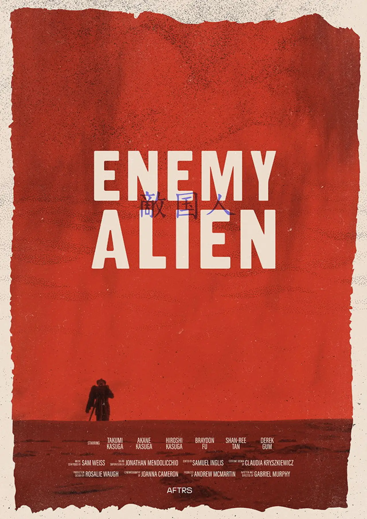 Plakat filmowy "Enemy Alien"
