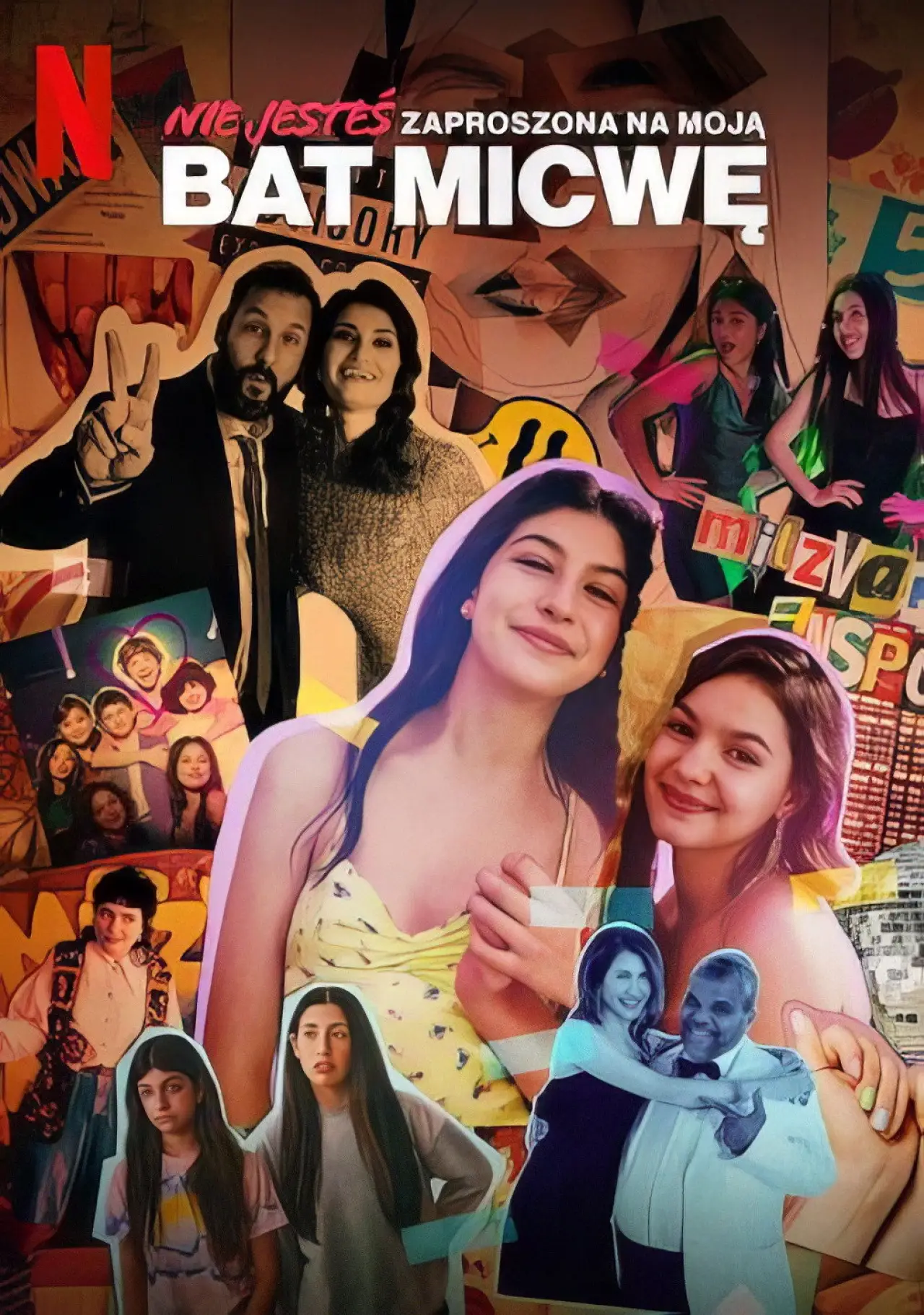 Plakat filmowy "Nie jesteś zaproszona na moją bat micwę"