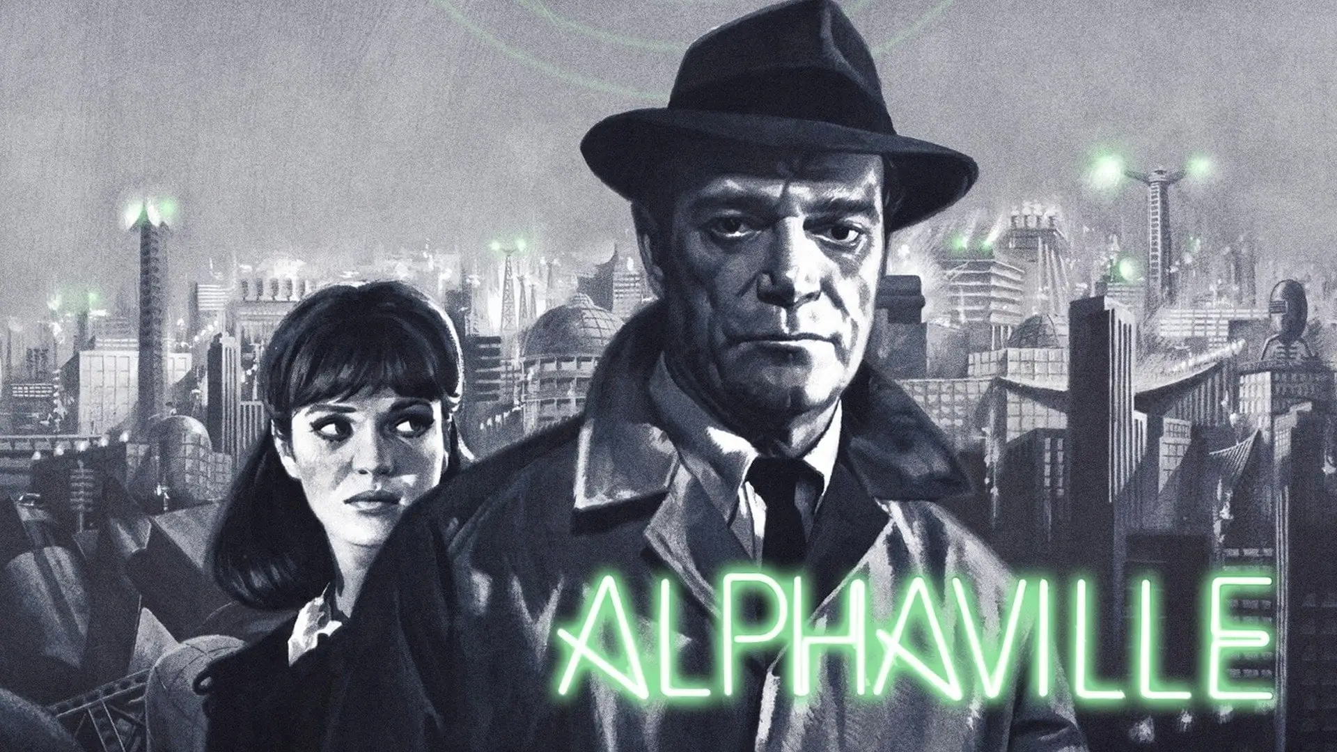 Wideo do filmu Alphaville, une étrange aventure de Lemmy Caution — ALPHAVILLE Trailer