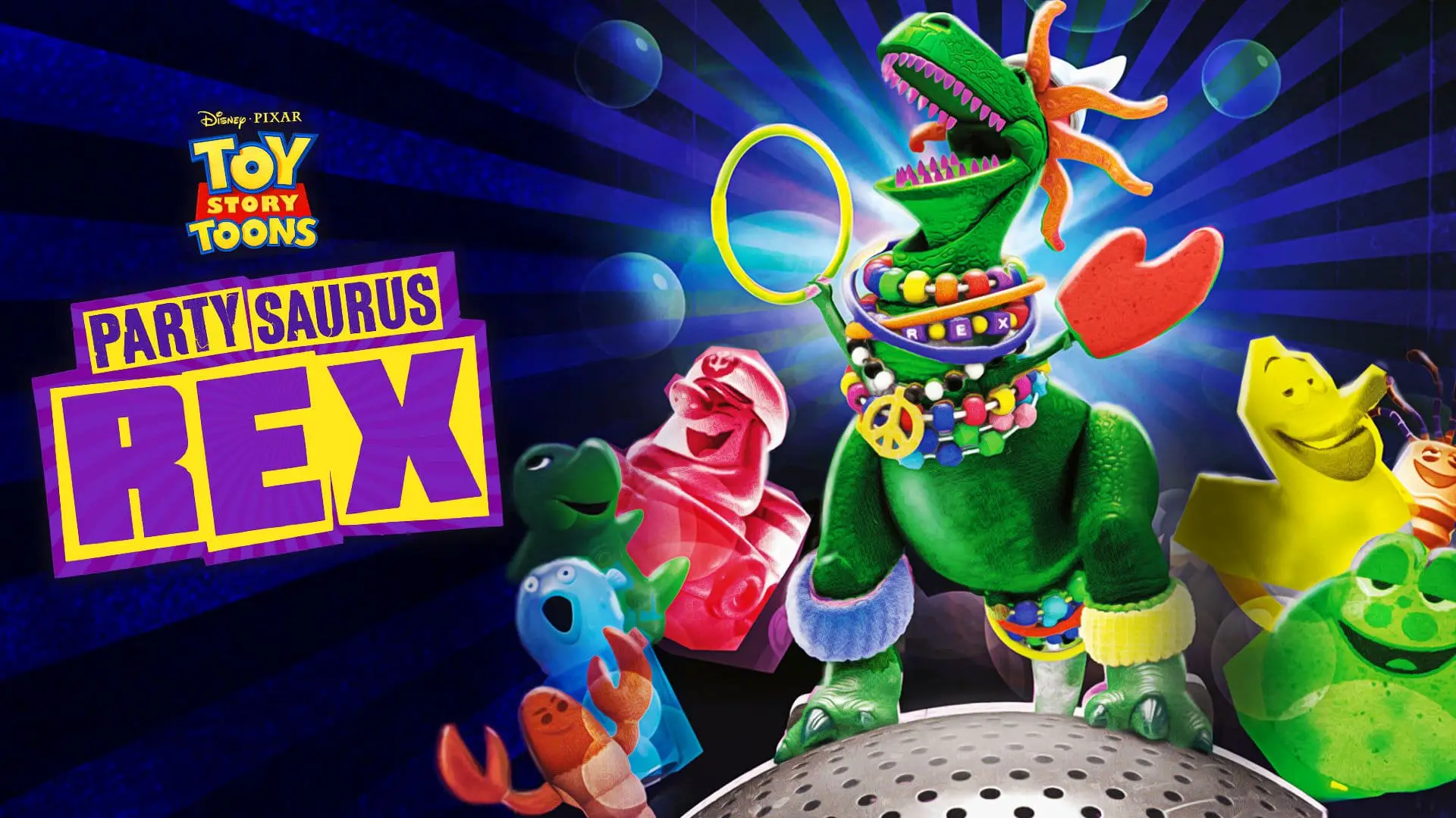 Wideo do filmu Toy Story: Imprezozaur Rex — Toy Story Toons "Partysaurus Rex" Sneak Peek
