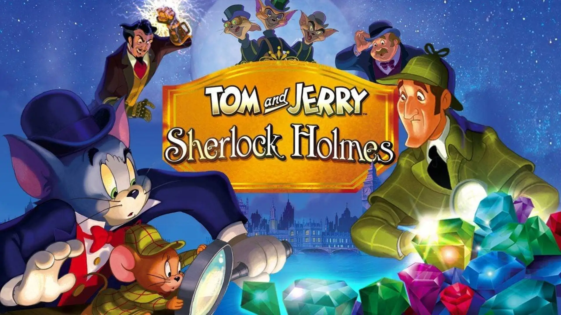 Wideo do filmu Tom i Jerry i Sherlock Holmes — Tom and Jerry Meet Sherlock Holmes Trailer