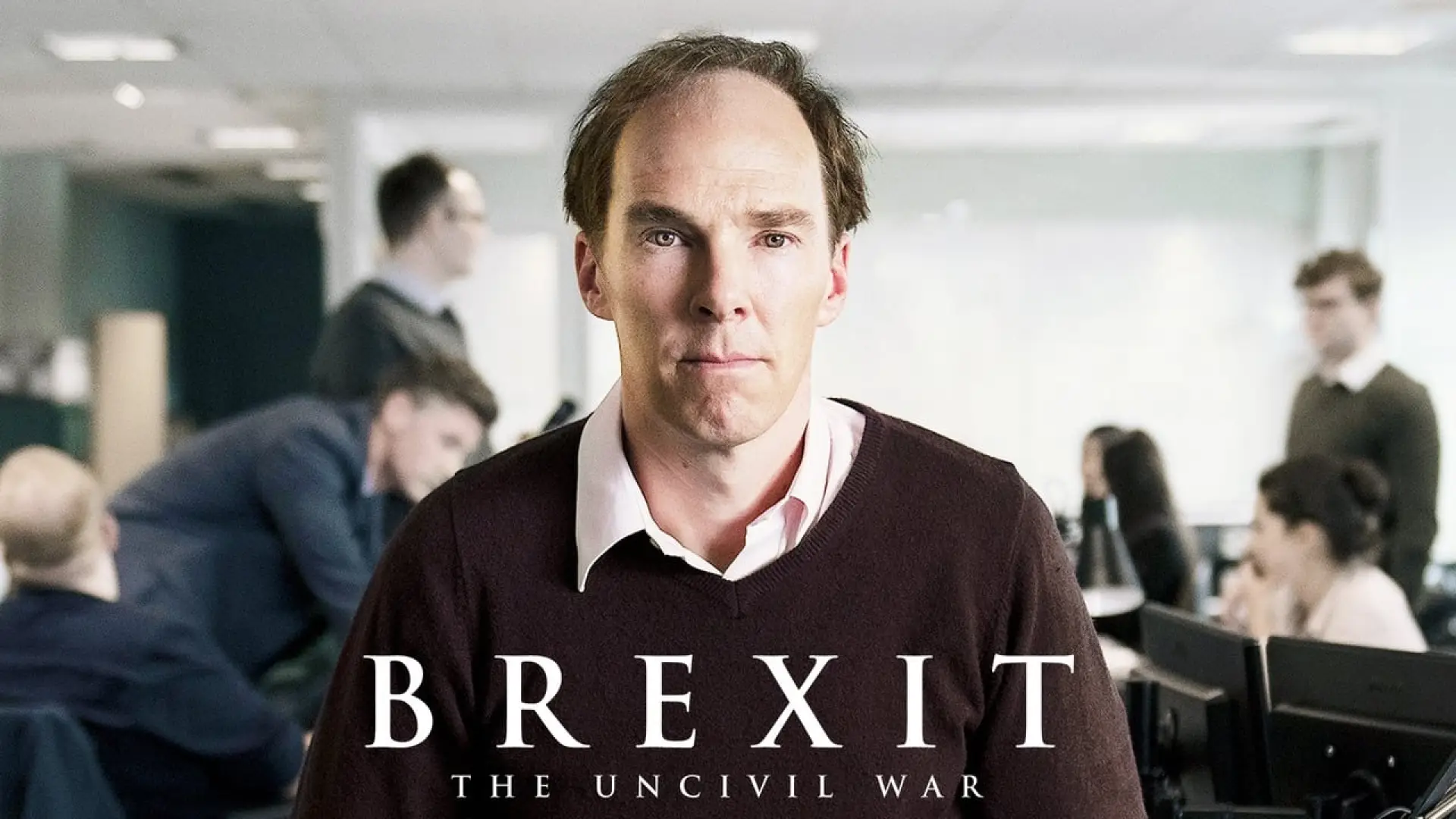 Wideo do filmu Brexit: Dzika Wojna — Brexit: The Uncivil War - Benedict Cumberbatch (as Dominic Cummings) Shows Brexit Bus to Boris