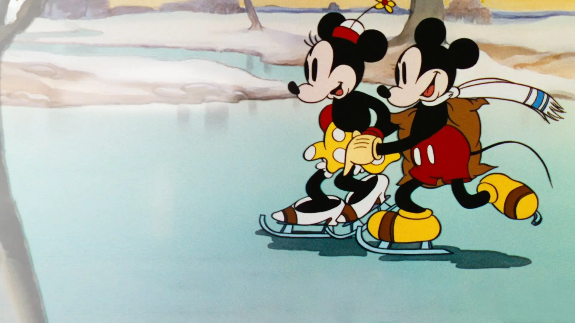 Wideo do filmu Na lodzie — On Ice - Mickey Mouse in Living Colour (1935)