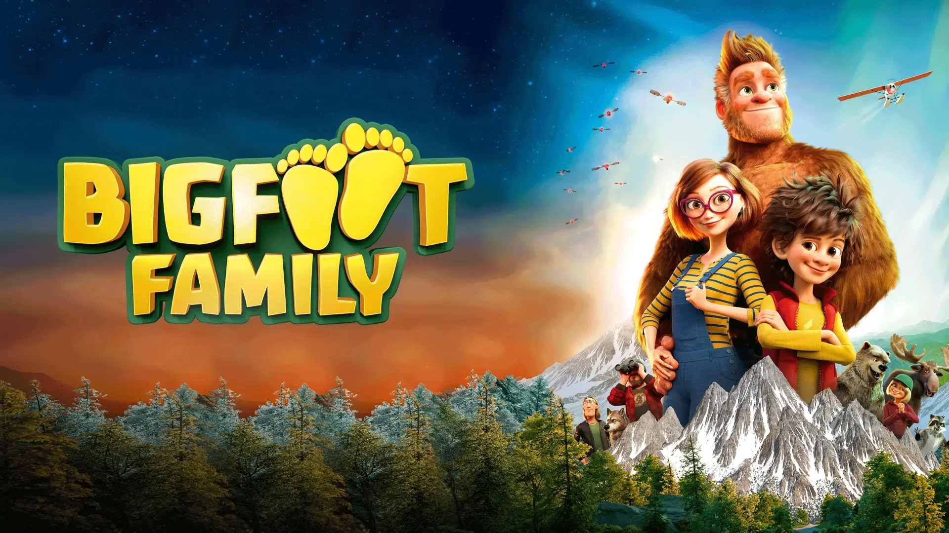 Wideo do filmu Mała Wielka Stopa 2: W rodzinie siła — Bigfoot family "Good Morning World News" new 2020 Animation HD Son Of Bigfoot