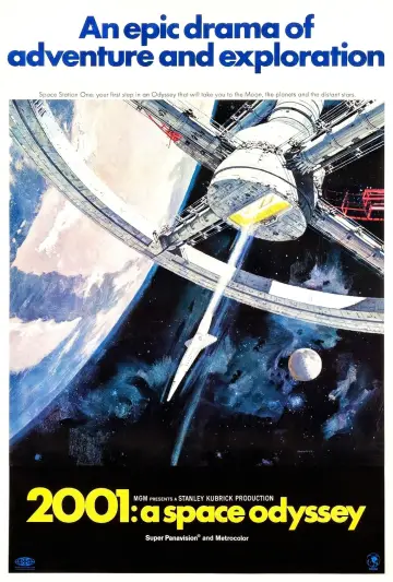 Plakat do filmu "2001: Odyseja kosmiczna" #178695