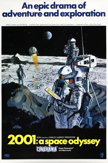 Plakat do filmu "2001: Odyseja kosmiczna" #565386